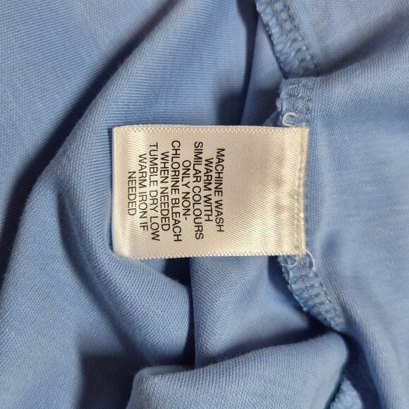 Roundtree & Yorke Gold Label Men's Supima Cotton Polo Shirt Blue Size XXL (14) - Picture 11 of 11